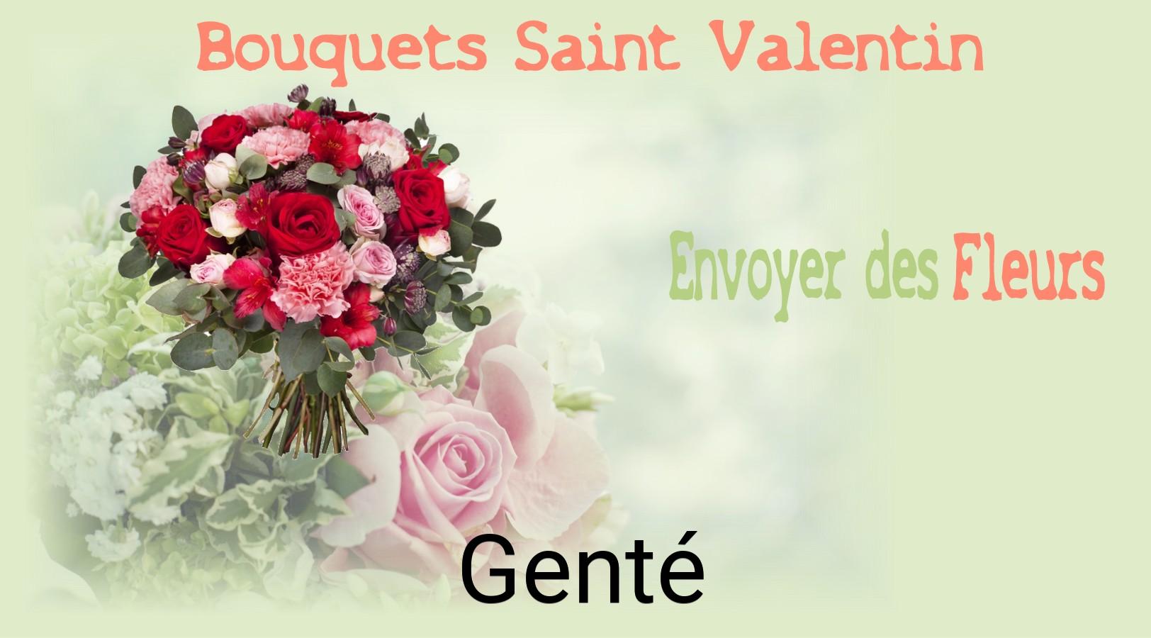 Roses de Saint-Valentin livrées à Genté